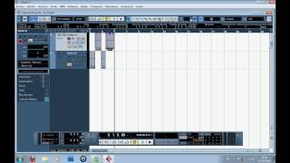 Tutorial basico para usar cubase Parte 1