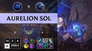 Aurelion Sol Mid vs Vex - KR Challenger Patch 14.12