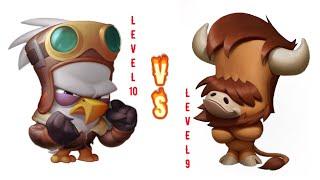 Level 10 Steve VS Level 9 Buck || Zoo battle arena