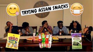 Trying Asian Snacks  | Almost Threw Up 