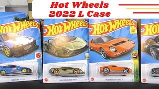 2022 Hot Wheels L Case Unboxing w/Super Treasure Hunt