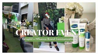 DITL: OUR FIRST CREATOR EVENT  x Level Up Your Social Media w/ Cetaphil & Nfluence PR