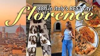 GIRLS TRIP TO EUROPE'S BEST CITY!!  48h in FLORENCE!