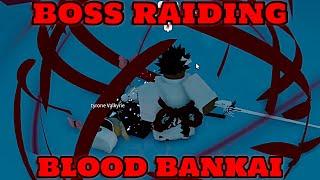 2V16 BOSS RAIDING With BLOOD BANKAI In Art Of Soul || Type Soul