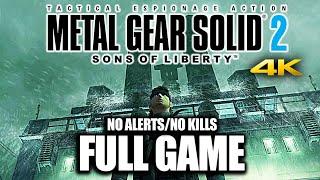 Metal Gear Solid 2 Sons of Liberty || No Alerts - No Kills || Full Game Walkthrough【4K60ᶠᵖˢ UHD】