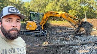 Pond Rebuild Update: Progress Is Slow, But We're Getting There!