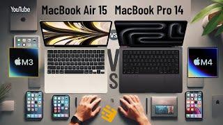 Apple MacBook Air 15 vs MacBook Pro 14 - spec review & comparison