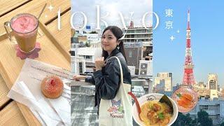 solo week in TOKYO!cafe hopping, apartment tour, cherry blossoms!