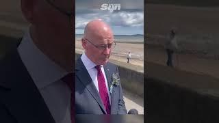 Reporter shuts down John Swinney as he defends Michael Matheson