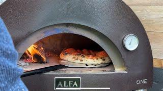 Alfa One Pizza Oven - Cooking 100% Biga Dough