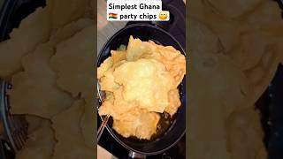 Ghana  party chips #youtubeshorts #trendingshorts #100shorts2024