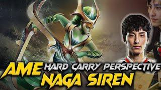 7.37D - Crazy Play Ame Naga Siren The Hard Carry - Dota 2 Pro Gameplay #ame #nagasiren