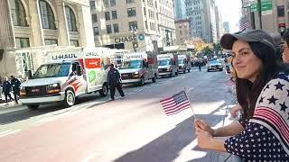 New York City up-close - Veterans Day parade, November 11, 2024