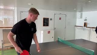 Ethan & Luc Table Tennis On A P&O Cruise Norway