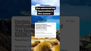 Healthcare job opportunities in New Zealand 