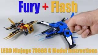 Instructions -  Fury and Flash LEGO Ninjago 70668 C Model