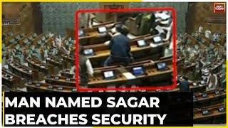 2 With Canisters Jump From Lok Sabha Visitors' Gallery, Yellow Smoke, Chaos | Parliament Session