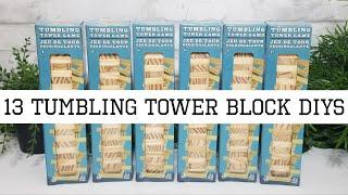 13 TUMBLING TOWER BLOCK DIYS 2022