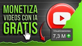 🟢 AUTOMATIZACION de Youtube: Crea Videos Largos VIRALES y MONETIZABLES con AI GRATIS 🟢