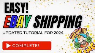 EBAY SHIPPING 101: The Easiest Tutorial for New Sellers with Best Practices!