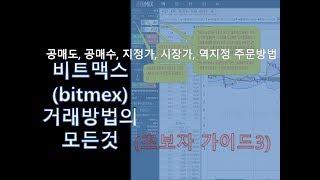 비트맥스 거래방법의 모든것 공매도 공매수 지정가 시장가 역지정가 주문방법 [비트맥스 하는법]