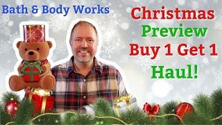 Bath & Body Works Christmas Preview B1G1 Haul