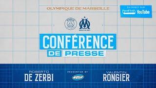  Roberto De Zerbi et Valentin Rongier s'expriment avant #PSGOM - La conf' présentée par 𝗛𝗼𝗹𝘆 ️