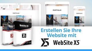 Wie erstellt man mit WebSite X5 13 eine Webseite in 5 Schritten