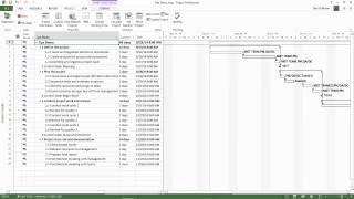 Change a Project Start Date in Microsoft Project