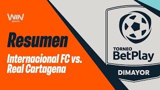 Internacional FC vs. Real Cartagena (resumen) | Torneo BetPlay Dimayor 2024- 2 | Fecha 1