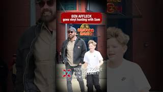 Ben Affleck And Sam Enjoy Record Store Day At Amoeba