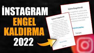 İnstagram Beğeni Takip Ve Yorum Engeli Kaldırma 2022 (KESİN ÇÖZÜM) Detaylı Anlatım