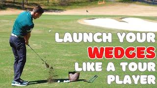 Golf Tips: Easy Launch Angle Setup - Flight Your Pitches like a Tour Player!