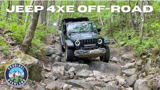 Off Road Match Up! | Jeep 4xe vs. Grand Cherokee vs. Gladiator vs. RAM TRX