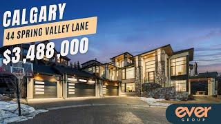 TOUR A $3,488,000 MANSION IN CALGARY | Luxury Real Estate Property Tour in Calgary by Ever Group