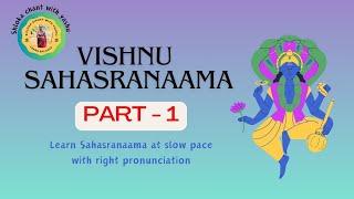 Learn #vishnusahasranaama PART 1 #shlokachantwithyashu #shlokachanting #vishnu #vishnusahasranaamam