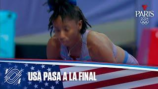 USA avanza a la final de Atletismo 4x100 m Femenino | Juegos Olímpicos París 2024