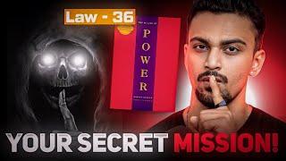 36th Law of Power - “Behave As A Friend But Work Like A Spy!”! | 48 Laws of Power | In Hindi