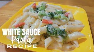 White Sauce Pasta with Brocolli - Easy Recipe | Satvik Delights |