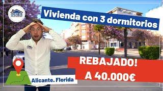 VIVIENDA MAS BARATA DE LA FLORIDA ALICANTE 40.000 EUROS | ESPAÑA | SPAINTUR | 4K