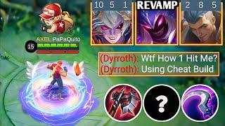 TOP GLOBAL PAQUITO BUILD TO COUNTER PRO DYRROTH | PAQUITO COUNTER GAMEPLAY | MLBB