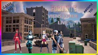 Live FORTNITE Fr : GAMES ABONNES  Ajoute Mon EPIC melli59