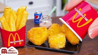  Making McDonald’s Chicken Mcnuggets And Fries At Home | ASMR Cooking Mini Food