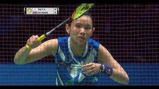 Yonex All England Open 2017 | Badminton F M5-WS | Tai Tzu Ying vs Ratchanok Intanon