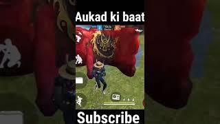 Aukad ki baat  #youtubeshorts #freefire #garena #gameru #ffshorts #ff #ffmax #gameruff