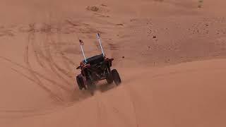 White Wash Sand Dunes Moab Utah Can-AM Maverick, DJI Drone