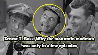 Ernest T. Bass: Why the mountain madman was only in a few episodes