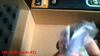 Sapphire HD 6870 lite retail (11179-09-20G): unboxing