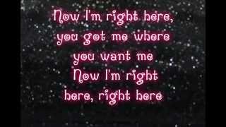 Right Here- Jess Glynne (LYRICS)