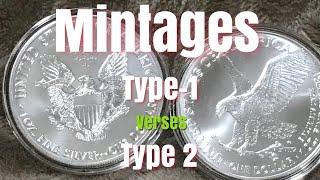 2021 Type 1 verses Type 2 Silver & Gold Eagles.. Which has the higher Mintage? Crunching the numbers